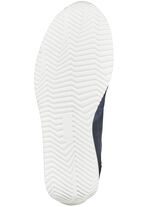 Waldläufer, comfortabele dames veterschoenen, breedte H, met uitneembaar voetbed MARINE