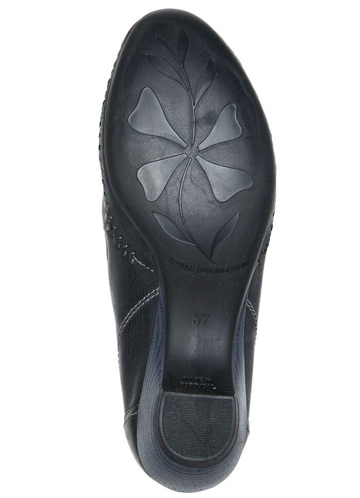 ELENA EDEN, stijlvolle damespumps, wijdte G, met uitneembaar voetbed ZWART