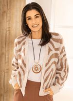 Vest in jacquarddessin 