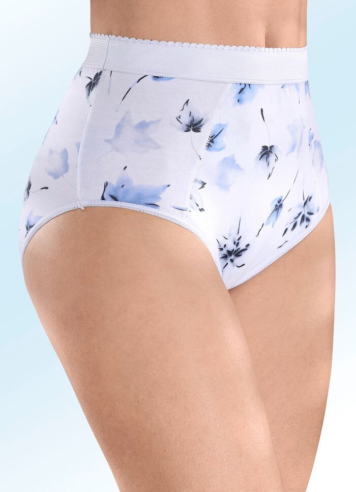 Set van vijf corrigerende slips met verstevigende voorzijde 