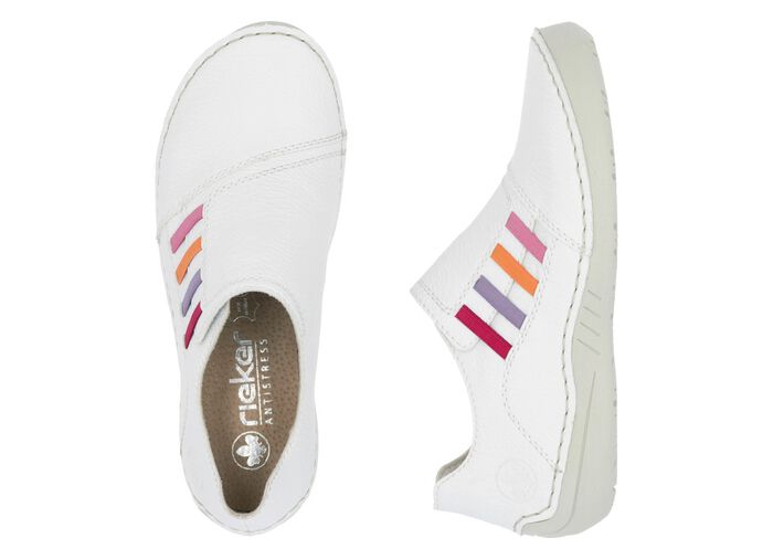 Rieker, klassieke damespantoffels, met elastische band 