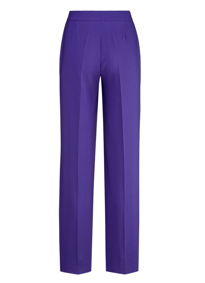 Broek met comfortabele breedte KONINGSBLAUW