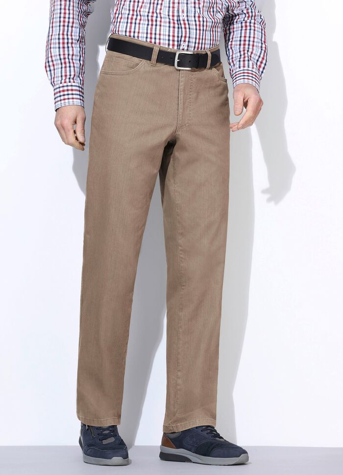 Combinatievriendelijke broek in 4 kleuren 