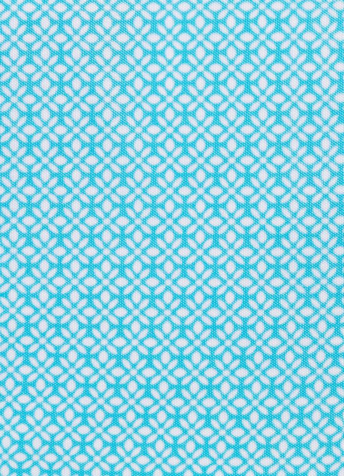 Functionele jas met vaste capuchon BALIBLAUW-WIT