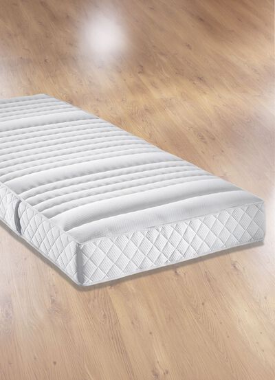 Seizoensmatras van f.a.n. met een zomer- en een winterzijde
 