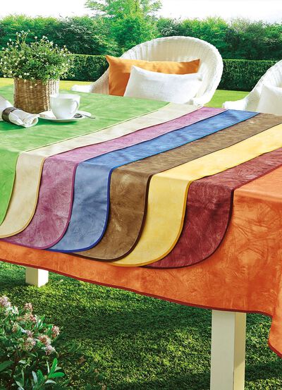 Klassiek gemarmerd tafelzeil van tafelzeil 