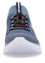 Rieker pantoffels met elastisch snelvetersysteem met stopper 