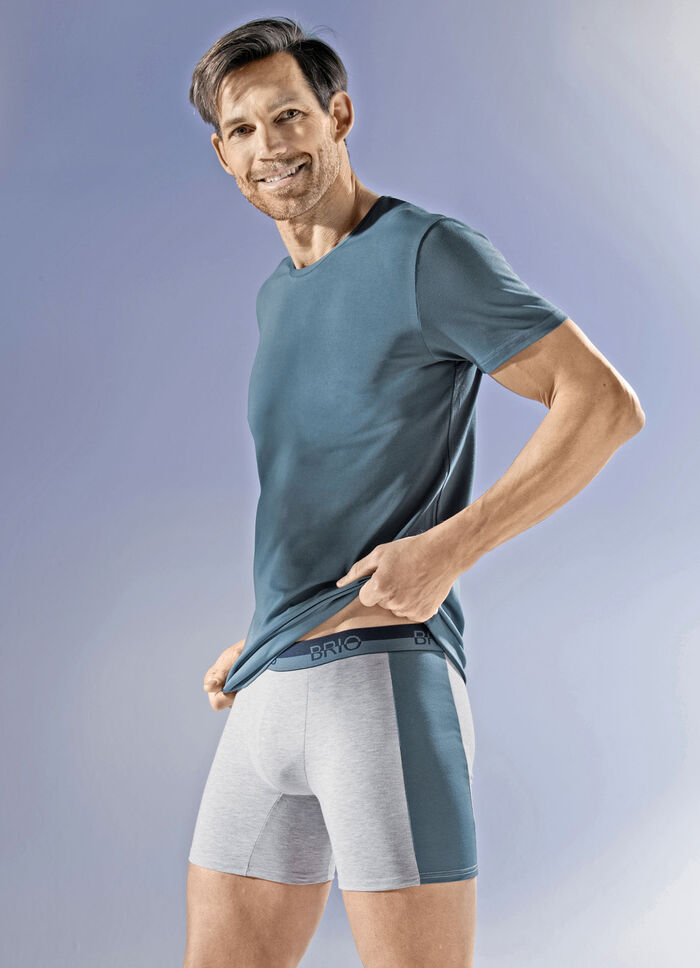 Set van vier broeken met inzetstukken aan de zijkant 