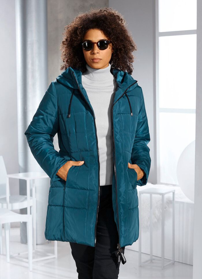 Lang jack met 2-weg ritssluiting 