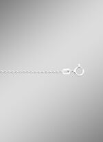 Zilveren bolletjesketting 