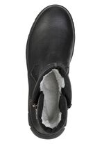 ELENA EDEN, gevoerde dameslaarzen, winterschoenen, breedte G, met uitneembaar voetbed ZWART