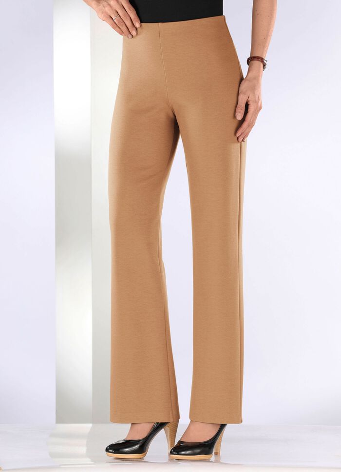 Jerseybroek met uitlopende enkels 