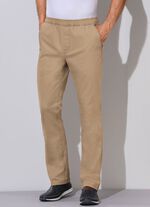Comfortabele pull-on broek in 3 kleuren BEIGE