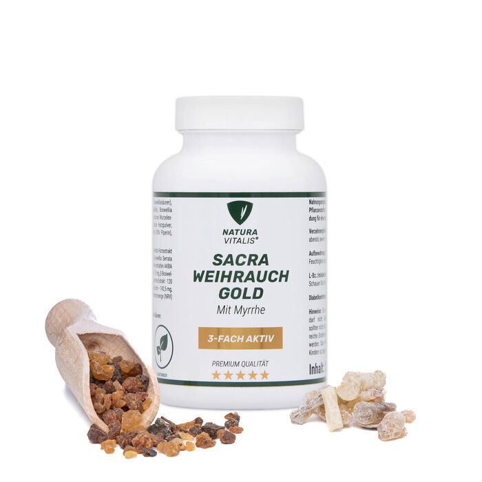 Sacra wierook goud capsules 