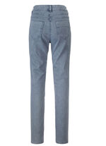 Jeans met stippenpatroon 