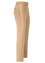 Elegante glinsterende broek KAMEEL