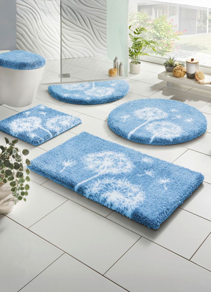 Badkamerset in superzachte kwaliteit BLAU