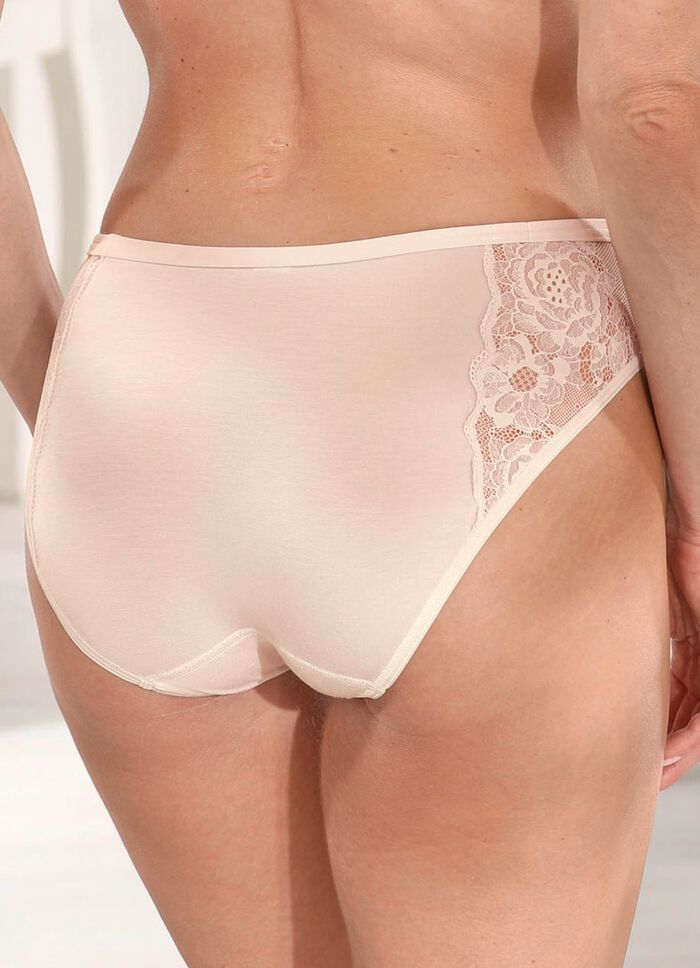 Speidelslip met delicate elastische kant 