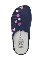 Mubb, klassieke damespantoffels, breedte H, met anatomisch gevormd voetbed 