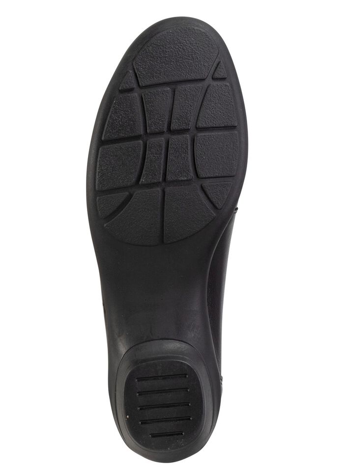 ELENA EDEN, stijlvolle damespumps, breedte H, met uitneembaar voetbed SCHWARZ