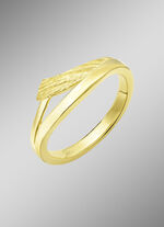 Vergulde zilveren damesring 