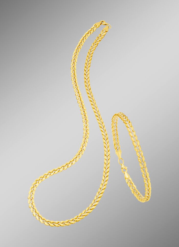 Aantrekkelijke set in tweekleurig 