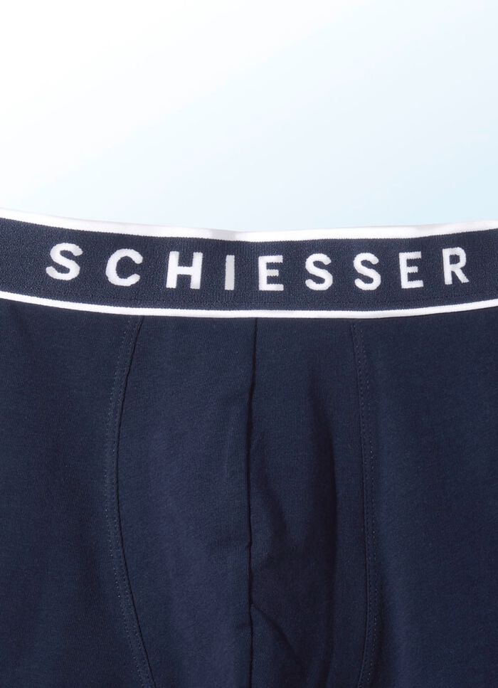 Schiesser set van drie slips met elastische tailleband 