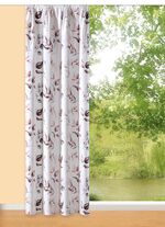 Overgordijn met universele railtape 