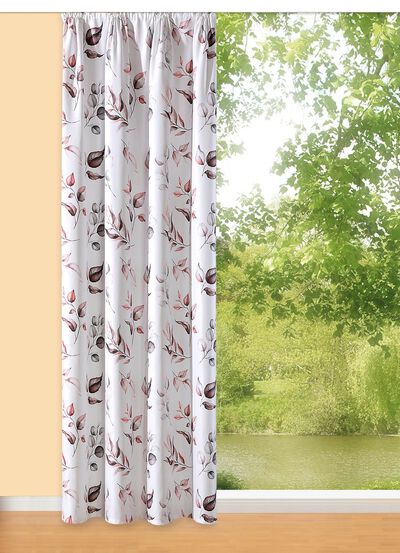 Overgordijn met universele railtape 