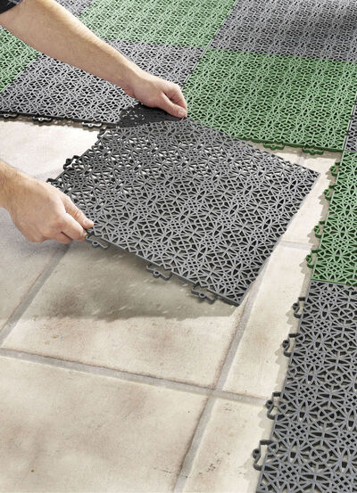 Weerbestendige terrastegels met kliksysteem 