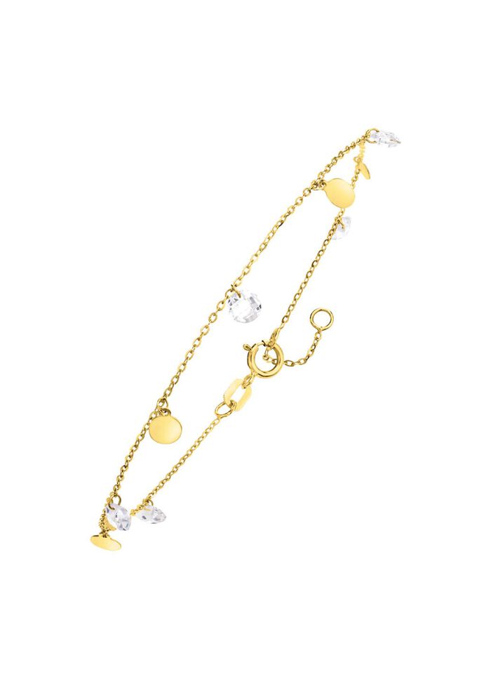 Prachtige armband met zirkonia 