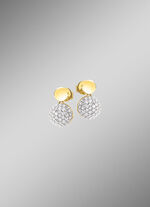 Prachtige oorbellen met 70 diamanten 