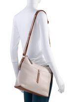 Laurina, tas, dames, met verstelbare schouderband KIESEL-COGNAC