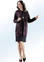 Jurkje met jasje met goudkleurig glanzend draad 