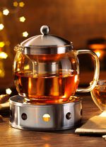 Theeservies, 4-delig, inclusief warmer 