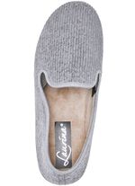 Laurina textielpantoffels in corduroy-look 