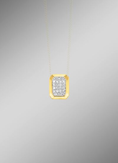 Hanger met diamanten 