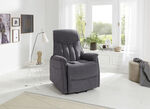 Tv-fauteuil met motor en opstahulp GRIJS