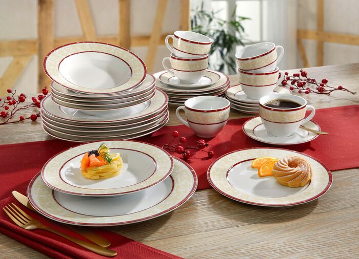 Firenze combinatieservies, 30 stuks 