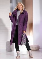 Functionele jas met opbergbare capuchon AMETHIST
