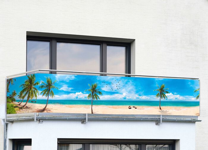 Balkon privacyscherm &ldquo;Caribbean&rdquo; 