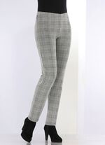 Broek met glencheck-design 