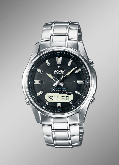 Casio radiogestuurd solar herenhorloge 