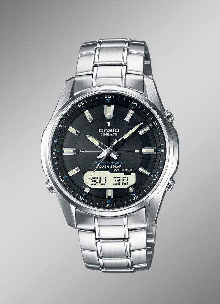 Casio radiogestuurd solar herenhorloge 
