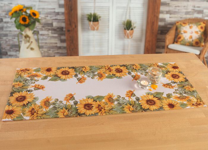 Bedrukte tafel- en kamerdecoratie KLEURRIJK