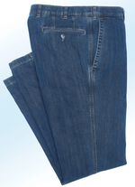 Thermische jeans met elastische tailleband in 5 kleuren 