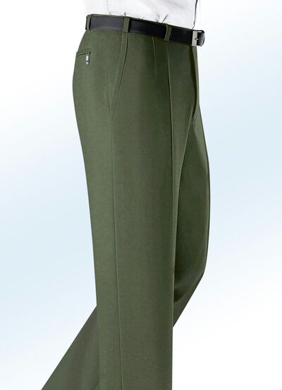 Klaus Modelle-broek met zijzakken in 5 kleuren 