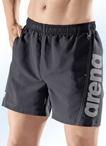 Arena set van twee zwemshorts met zijprint, microvezel