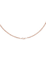 Stijlvolle koordketting in roségoud 