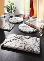 Badkameraccessoires van Grund met marmermotief 